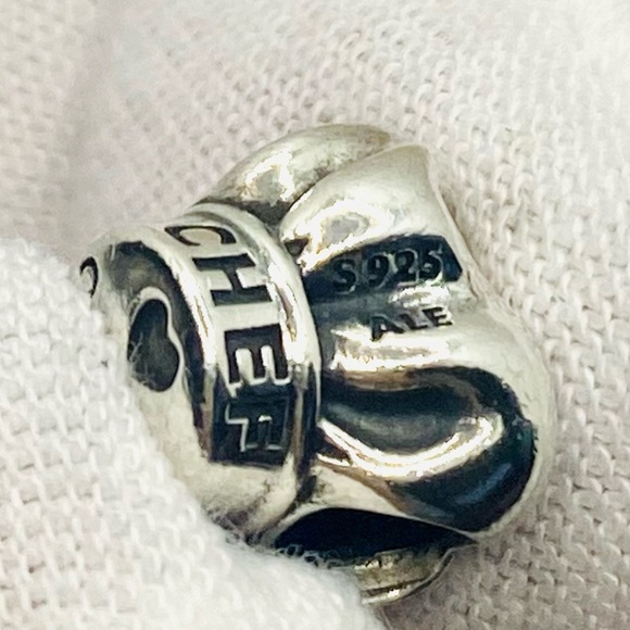 EUC Pandora 791500 Sterling Silver I Love Cooking Chef Hat Food Charm - Picture 13 of 14